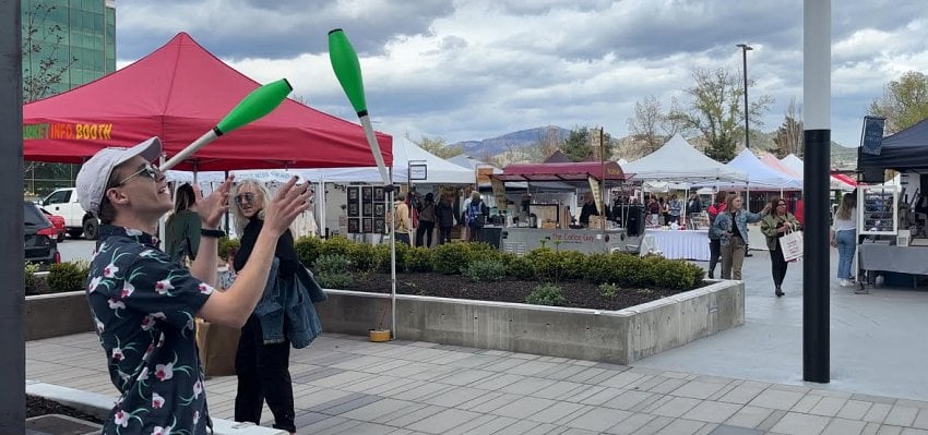 VIDEO: Kelowna Farmers' and Crafters' Market thriving in new Landmark location
