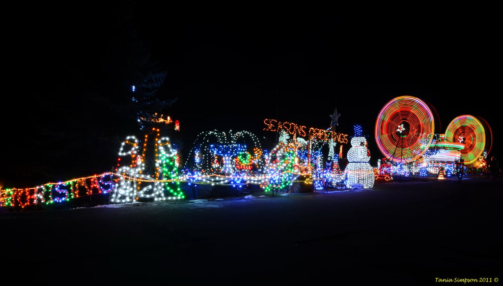 Popular West Kelowna Christmas Light Display Comes Downtown