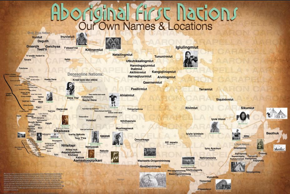 New Map Properly Represents Canada's First Nations For The First Time