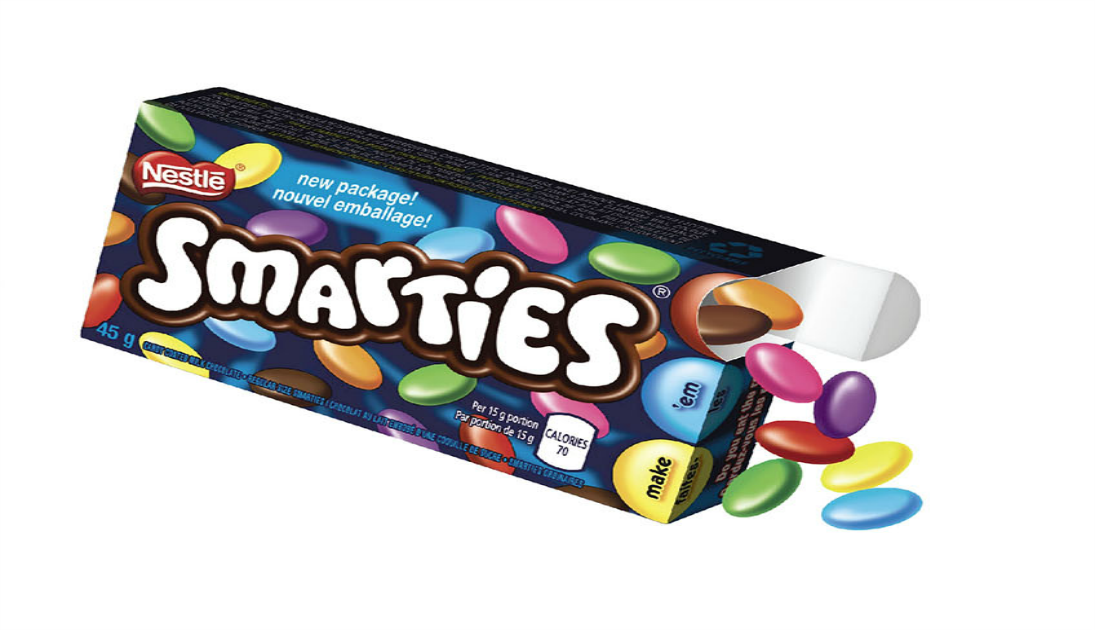 Smarties Counts Calories for You with New Portion Control Boxes