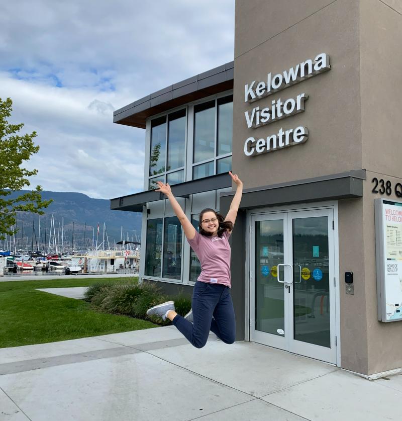 <who>Photo credit: Tourism Kelowna</who>Yes, jump for joy because it's Love for Kelowna Day on Saturday, May 25.