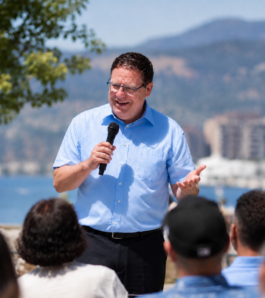 </who>Rick Webber was first elected to Kelowna city council in 2022.