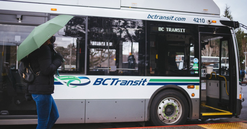 <who> Photo credit: BC Transit </who> A file image showing a BC Transit bus.