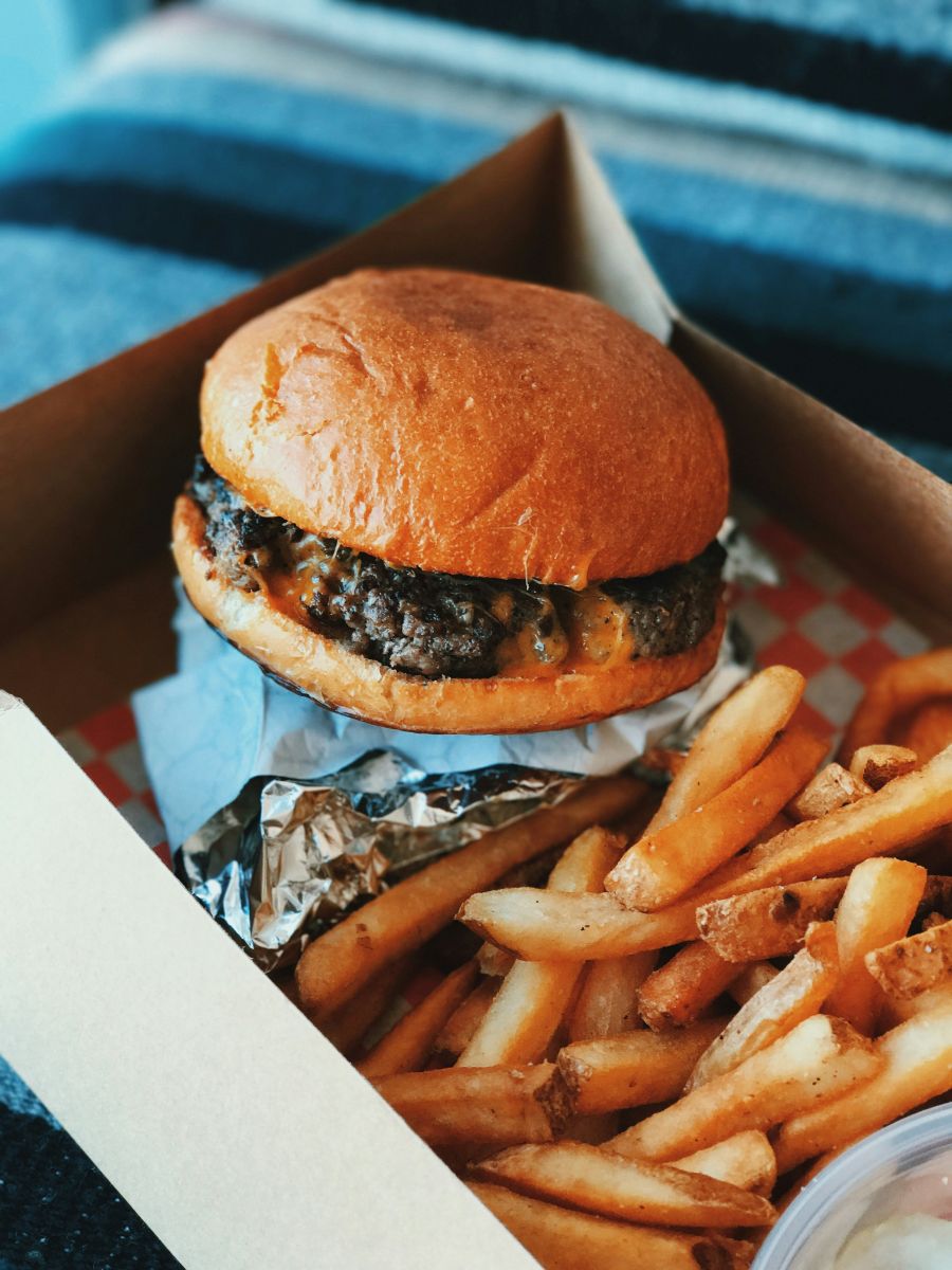 <who>Photo credit: Kayleigh Harrington on Unsplash</who>Investments in fast food or quick service master franchisors can also be a good investment during stagflation.