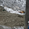 Naramata Fire Department responding to a landslide