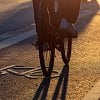 Police investigating wire tied across BC bike lane