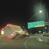 Semi-trailer rollover kills 17 cattle on busy Calgary ring road