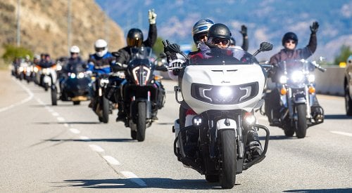 PHOTOS: 2024 Okanagan Toy Run a highway star