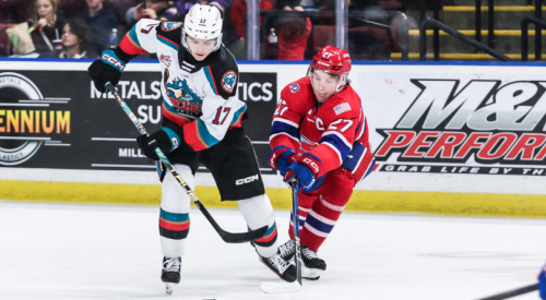 Rockets fight back to earn a point in overtime against Spokane