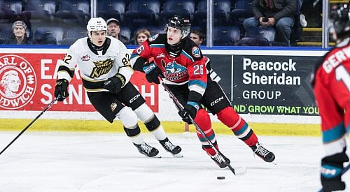 Paupanekis scores first as a Rocket but Wheat Kings leave Kelowna with convincing win